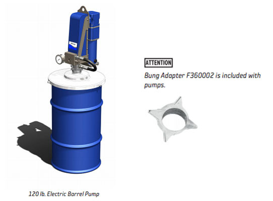 120lb Electric Barrel Pump